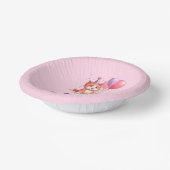 Kitty Cat Celebration Birthday  ペーパーボウル (傾斜あり)