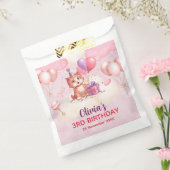 Kitty Cat Celebration Birthday Favor Bags フェイバーバッグ (封をした状態)