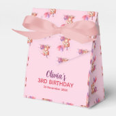 Kitty Cat Celebration Birthday Favor Box フェイバーボックス (正面サイド)