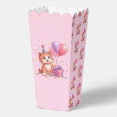 Kitty Cat Celebration Birthday Favor Box フェイバーボックス (裏面)