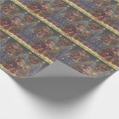 Kitty Cat Christmas ラッピングペーパー (角)