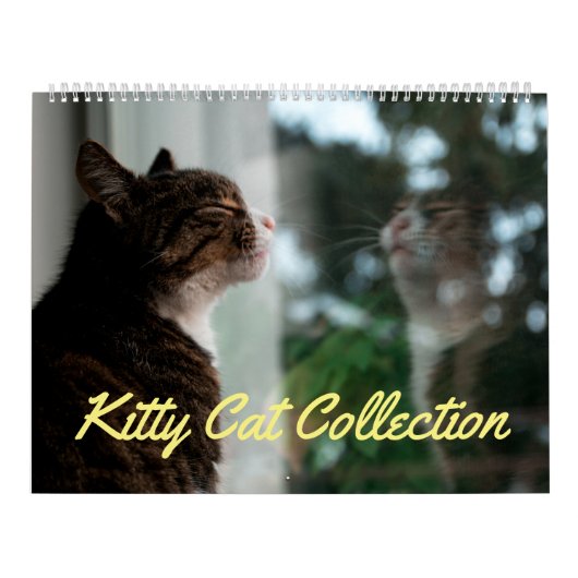 Kitty Cat Collection Calendar （大） カレンダー (カバー)