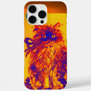 KITTY CAT,KITTEN YELLOW BLUE GATESバラジェムモノグラム iPhone 16 PRO MAXケース