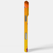 KITTY CAT,KITTEN YELLOW BLUE GATESバラジェムモノグラム Case-Mate iPhoneケース (裏面 / 右)