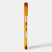 KITTY CAT,KITTEN YELLOW BLUE GATESバラジェムモノグラム Case-Mate iPhoneケース (裏面 / 右)