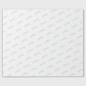 Kitty Cat Nose Whiskers Doodle Drawing  ラッピングペーパー (フラット)