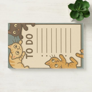Kitty Cat Pad To Do List ポストイット