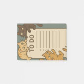 Kitty Cat Pad To Do List ポストイット (正面)