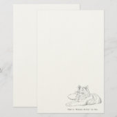 Kitty Cat Stationery氏 便箋 (正面/裏面)