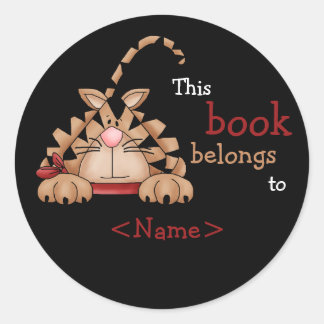 Kitty Catsブックシール ラウンドシール