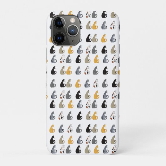 Kitty Cats Phone case Case-Mate iPhoneケース (裏)