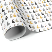 Kitty Cats Wrapping paper ラッピングペーパー (ロールコーナー)