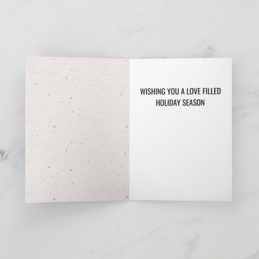 Kitty Christmas Lights カード (内部)