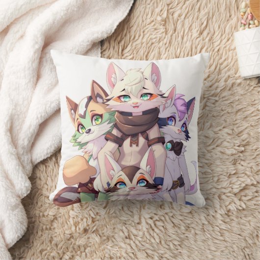 Kitty Club クッション (ブランケット)