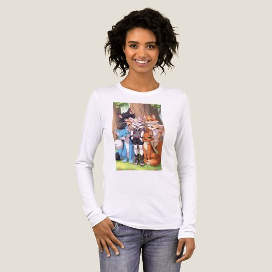 Kitty Club Too トライブレンドTシャツ (正面全体)