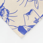 Kitty Fleece Blanket フリースブランケット (角)