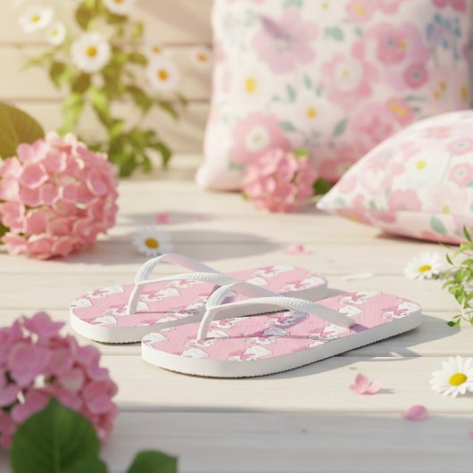 Kitty Flip Flops ビーチサンダル