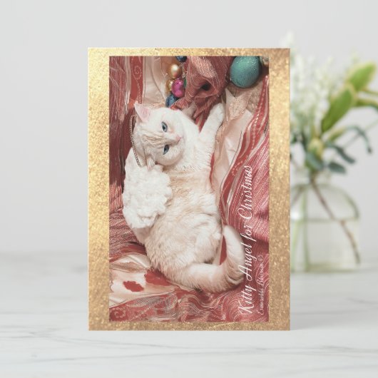 Kitty for Christmas 案内状 (スタンド正面)