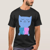 Kitty Funny Cats Dad Cool Novelty Tシャツ (正面)