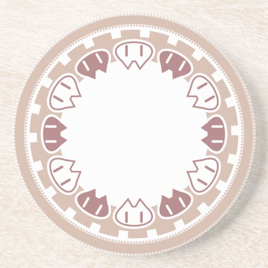 "KITTY GARLAND"coaster コースター (正面)