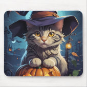 Kitty Halloween マウスパッド (正面)