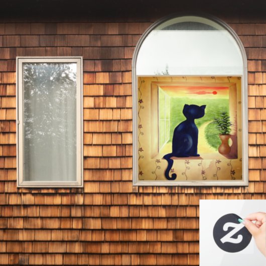 Kitty in the Window ウィンドウサイン (ホームウィンドウ)