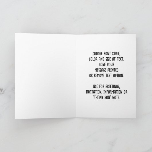 Kitty is Sitting Pretty カード (内部)