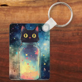 Kitty Jar Keychain キーホルダー (裏面)