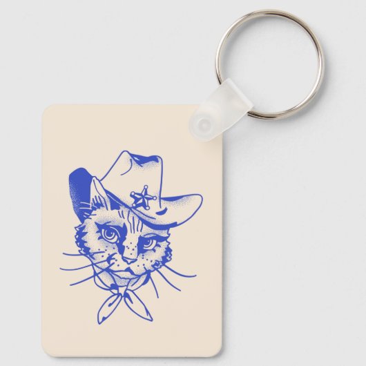 Kitty Keychain キーホルダー (裏面)