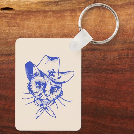 Kitty Keychain キーホルダー (裏面)