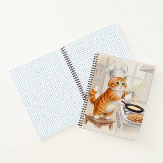 Kitty Kitchen, Spiral Notebook ノートブック (内部)