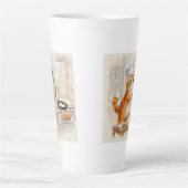 Kitty Kitchen, Stickers カフェラテマグ (正面)