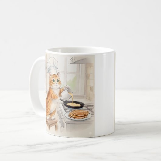 Kitty Kitchen, Stickers コーヒーマグカップ (正面左)