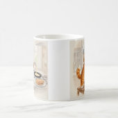 Kitty Kitchen, Stickers コーヒーマグカップ (中央)