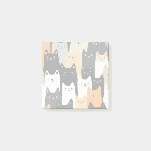 Kitty Kitty Kitty Post It Notes ポストイット (正面)