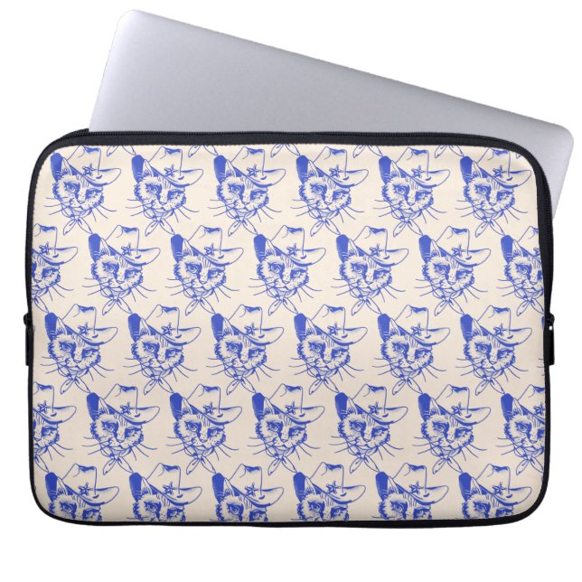 Kitty Laptop Sleeve ラップトップスリーブ (正面)