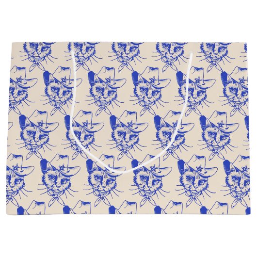 Kitty Large Gift Bag ラージペーパーバッグ (正面)