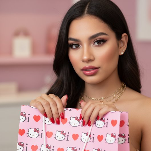 Kitty Large Gift Bag ラージペーパーバッグ