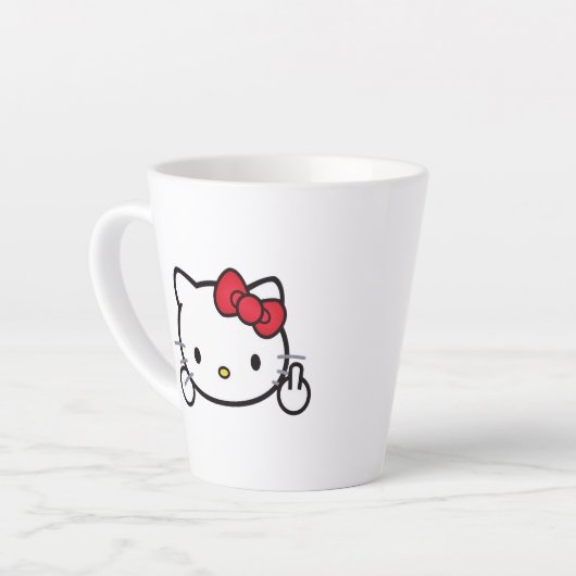 Kitty Latte Mug カフェラテマグ (左アングル)