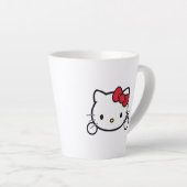Kitty Latte Mug カフェラテマグ (右アングル)