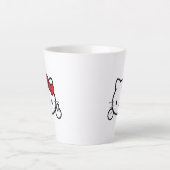 Kitty Latte Mug カフェラテマグ (正面)