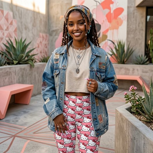 Kitty Leggings レギンス