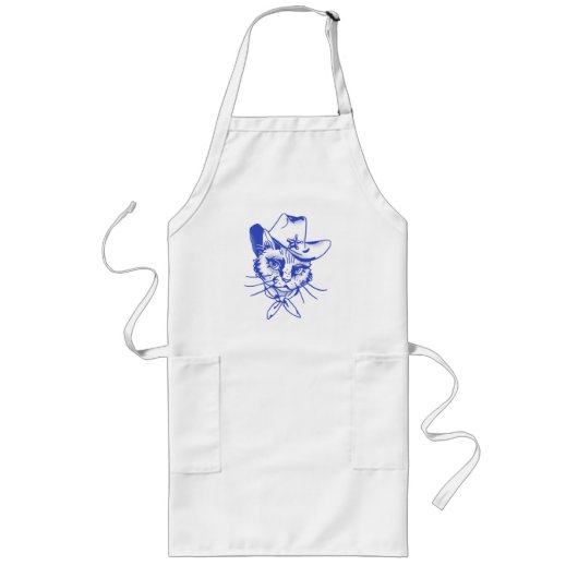 Kitty Long Apron ロングエプロン (正面)