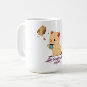 Kitty Mug コーヒーマグカップ (正面左)