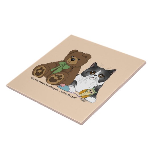 Kitty Not Pet タイル (側面)