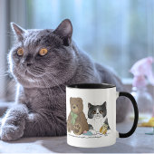 Kitty Not Pet マグカップ