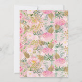 Kitty Pool Party Invitation 招待状 (裏面)