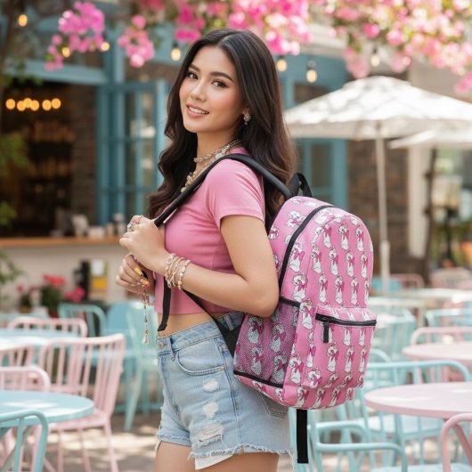 Kitty Printed Backpack プリントバックパック