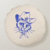 Kitty Round Pillow ラウンドクッション (裏面)