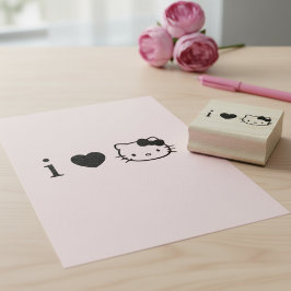 Kitty Rubber Stamp ラバースタンプ